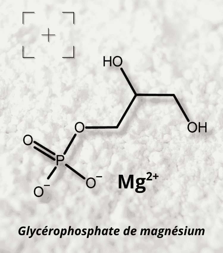 structure moléculaire glycérophosphate de magnésium
